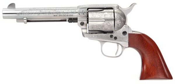Taylors 1873 Cattleman, .357 Mag, 5.5", 6rd, Floral Engraved