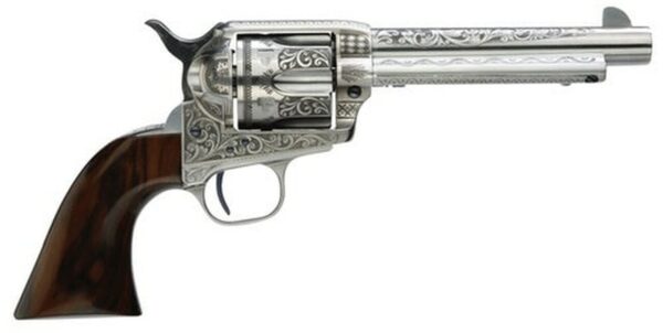 Taylor's 1873 Cattleman Photo Engraved Single Action Army SAA 45 Colt 5.5" Barrel