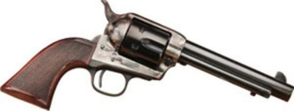 Taylor's Smoke Wagon Deluxe .45LC, 4.75", Walnut Grip CH Frame, Blued, 6rd