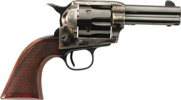 Taylor's Runnin Iron, .357 Mag, 4.75", 6rd, Checkered Walnut Grip, Blued