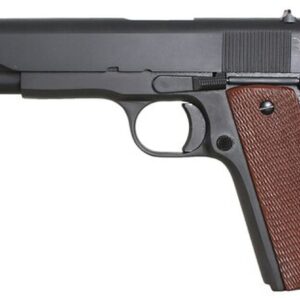 Taylor's 1911 Standard, 45 ACP, 5", 7rd, Walnut Grips, Blued