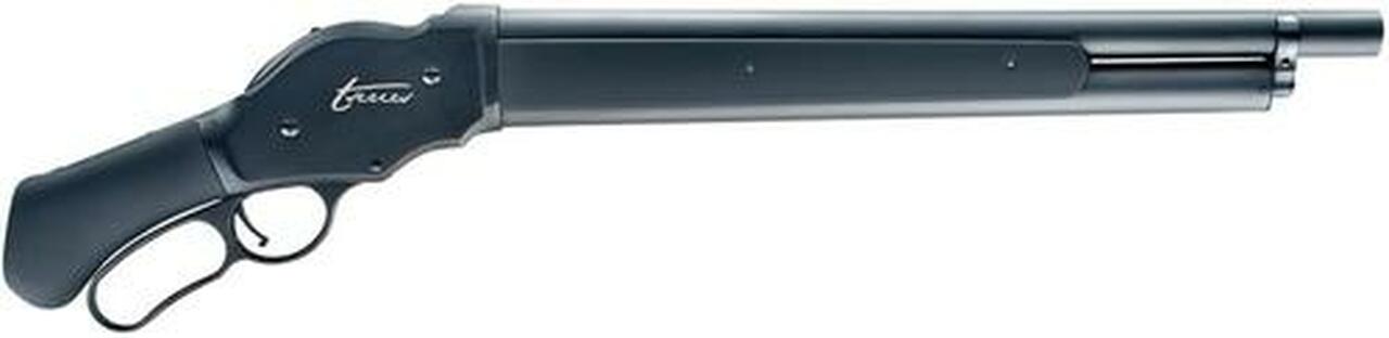Taylor's 1887 Lever 12 Ga, 18.5" Barrel, Wood, Pistol Grip Rubber Coating Black