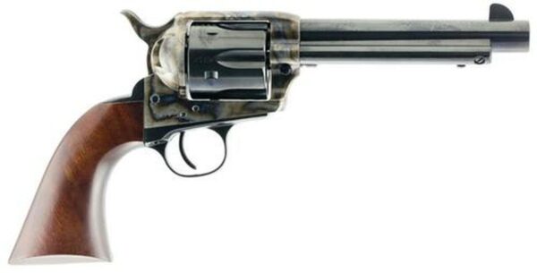 Taylor's 1873 Cattleman Gunfighter 45LC 5.5" 6rd Army Size Walnut Grip Blued