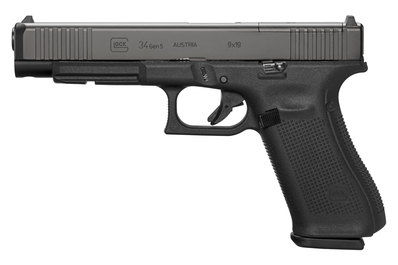 34 MOS Gen 5 9mm Full-Size Pistol with Front Serrations (10-Round Model) - Firearms | The Gun Shop