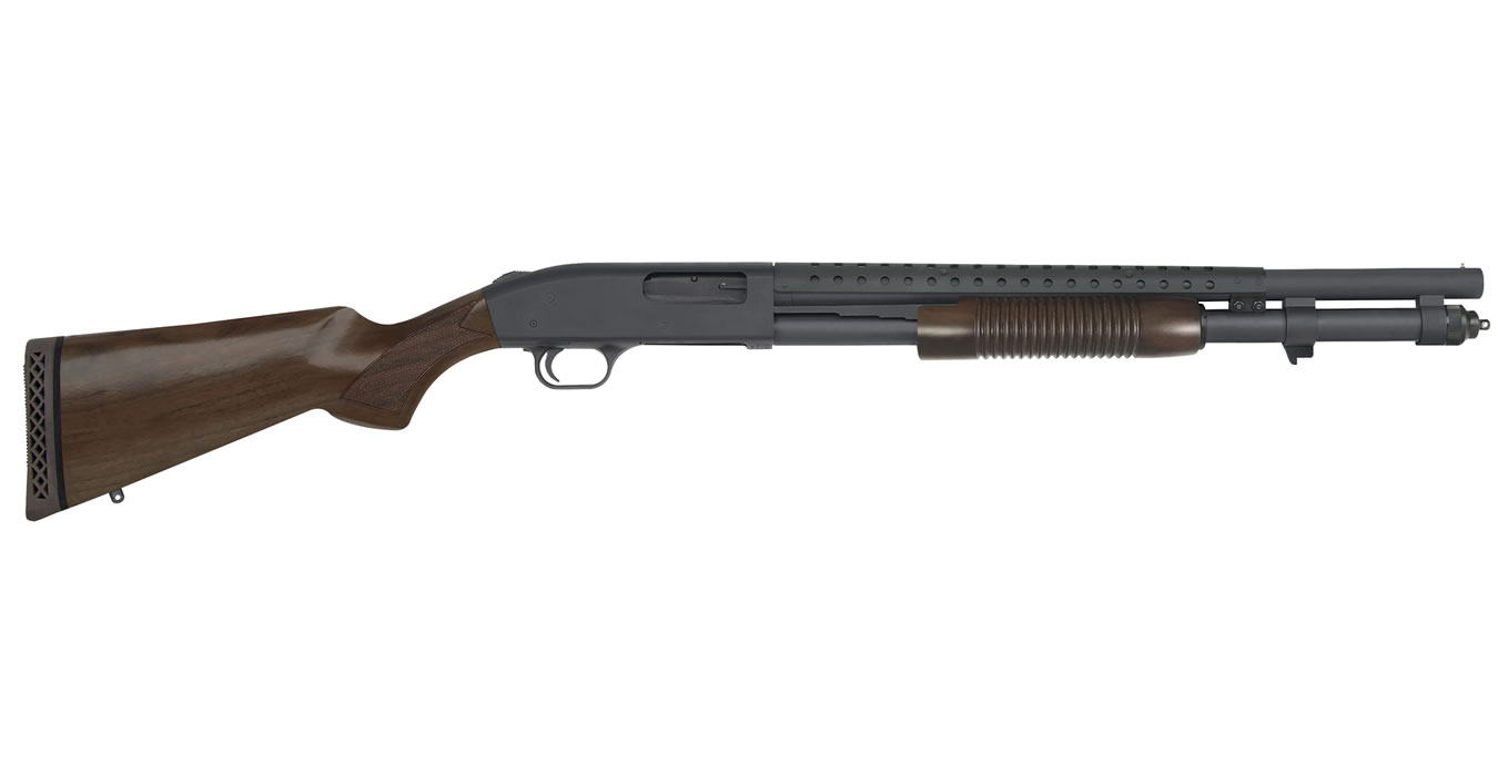 590 Retrograde 12 Gauge Pump Shotgun with Walnut Stock and Heatshield - Firearms | The Gun Shop