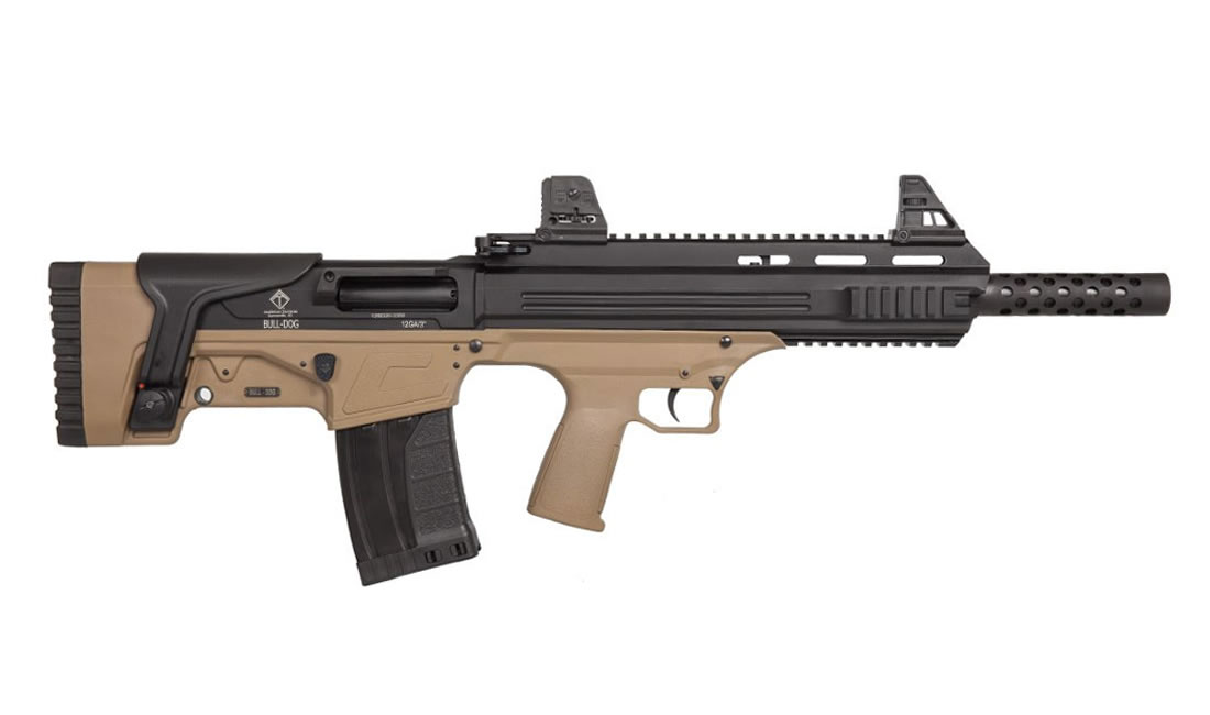 Bull-Dog 12 Gauge Flat Dark Earth Semi-Auto Bullpup Shotgun - Firearms | The Gun Shop