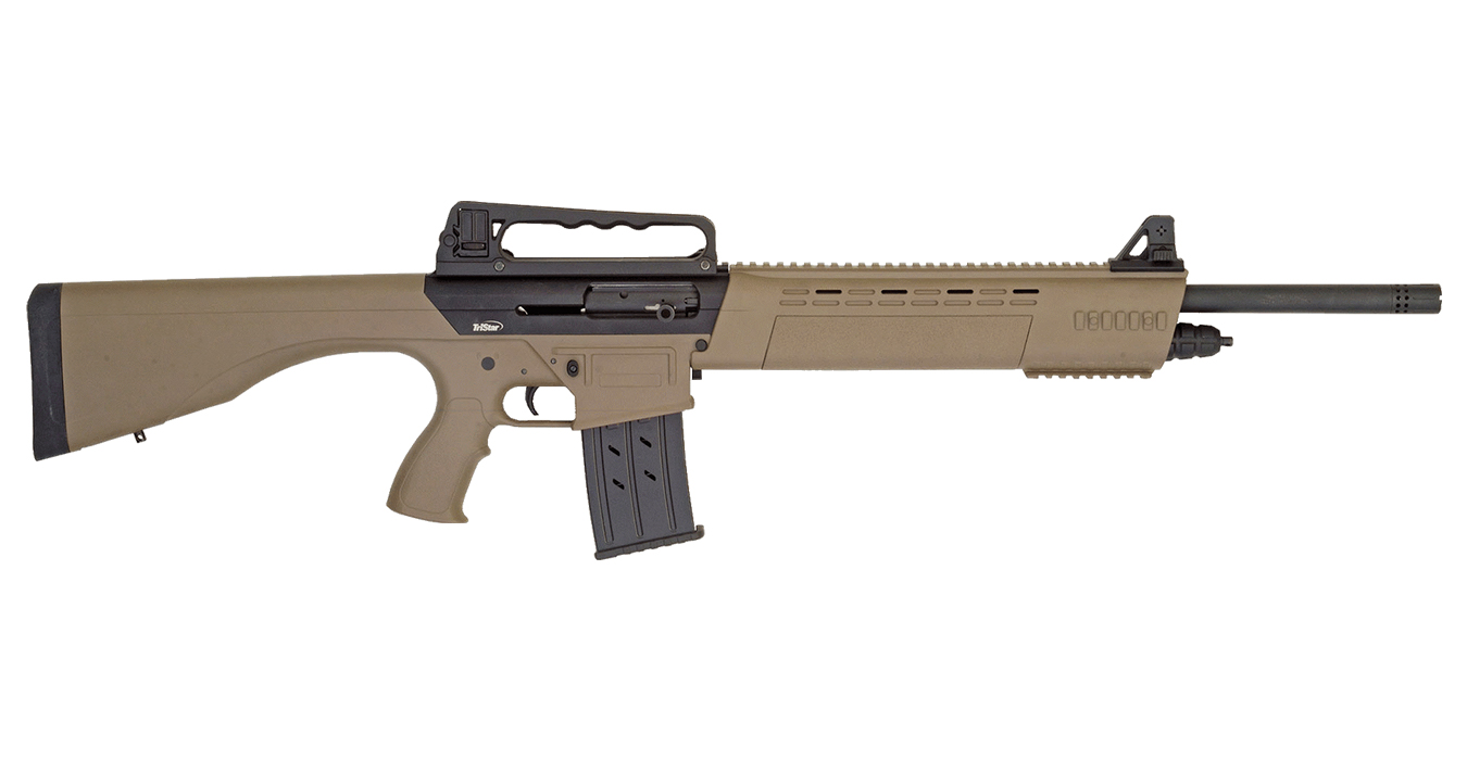 84326-DEFAULT-l KRX Tactical 12 Gauge AR-15 Style Shotgun with FDE Finish - Firearms | The Gun Shop
