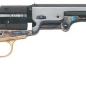Cimarron Man With No Name Conversion .38 Spl 7.5" Barrel Standard Blue Finish Snake Grip Inlay