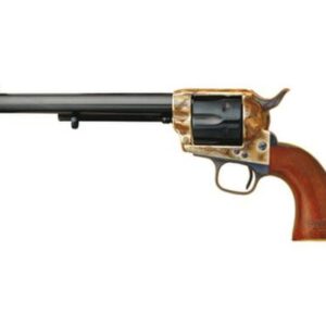 Cimarron General Custer 7th Cavalry .45 Colt 5.5" Barrel Old Model Case Hardened Frame, 7th Cavalry Markings Blue