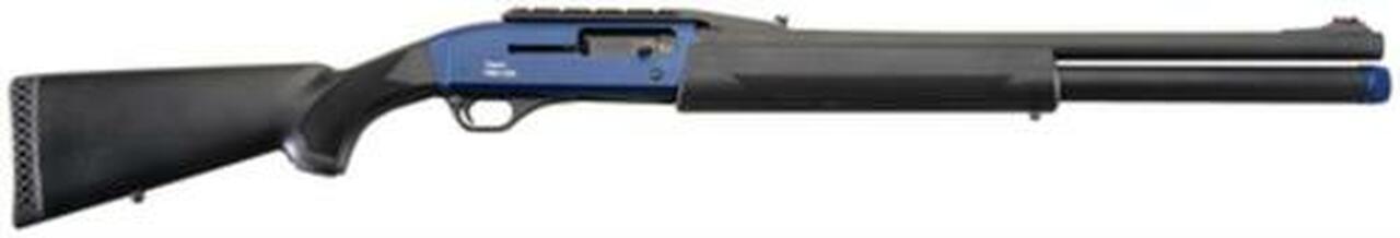 FN SLP Competition 12 Ga 3 Inch Chamber 24 Inch Vent Rib Barrel Fiber Optic Front Sight Anodized Blue Aluminum Receiver Black Synthetic Stock