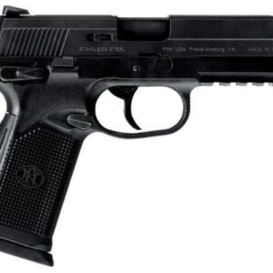 FN FNX-45 Double Action/Single Action 45 ACP 4.5" Barrel Black Slide Combat Sights 15 Round Mag
