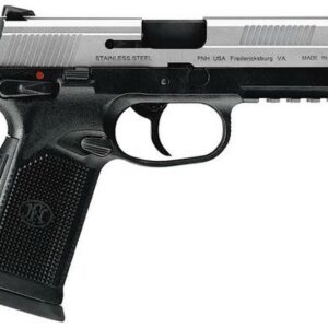 FN America, FNX-45, DA/SA, Full Size, 45ACP, 4.5" Barrel, Polymer Frame, Matte Stainless Finish, Fixed Sights, Manual Safety, 10Rd, 2 Magazines