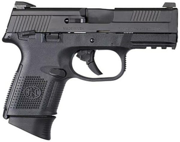 FN FNS40 Compact, .40 S&W, 3.6", 14rd, Night Sights, Black