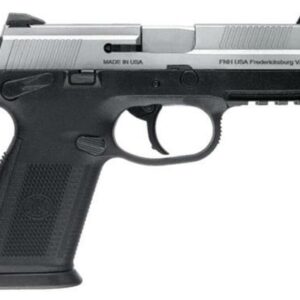 FN FNX-9 9mm, DA/SA, 4", 17rd, Black/Stainless Steel, Manual Safety