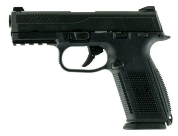 FN FNS-40 40 S&W, 4" Barrel, Black, 14rd