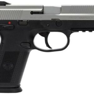FN FNX-9 DA/SA 9mm 4" Barrel, 3-Dot 3 Mags Black Polymer Grips/SS Slide, 10rd