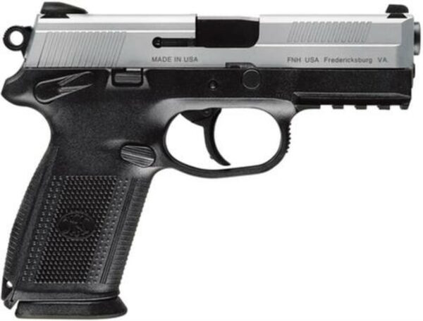 FN FNX-40 DA/SA 40S&W 4" Barrel, 3 Mags Checkered Black Poly Grip/SS Slide, 10rd