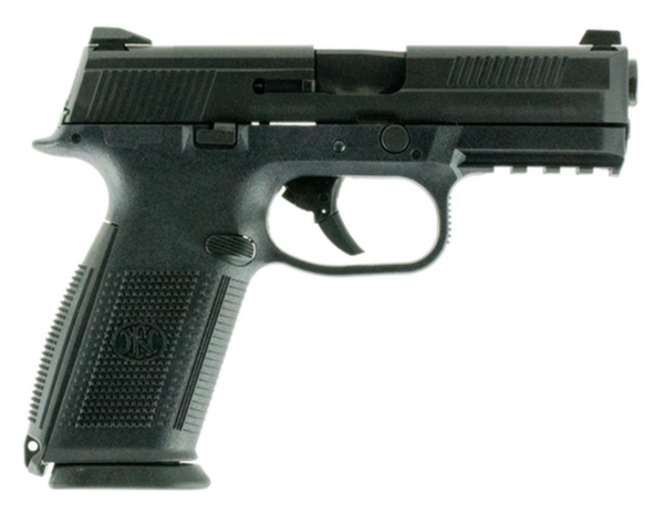 FN FNS-40 40 S&W, 4" Barrel, Black, No Manual Safety, 14rd