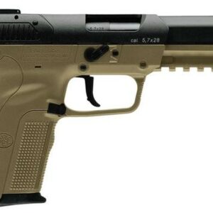 FN Five-Seven LE 5.7X28mm 4.8" Adjustable 3-Dot Sights, Flat Dark Earth, 20 Round