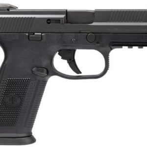 FN FNS-9 No Manual Safety Fxd 3 Dot 9mm 4" Barrel, 3 Mags Black Poly/Black, 10rd