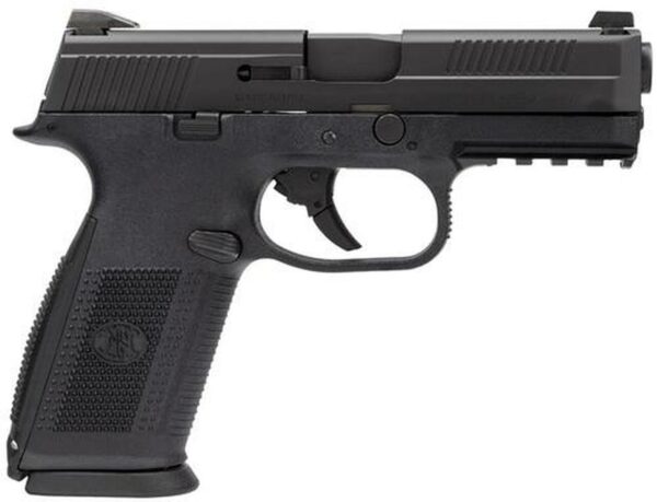 FN FNS40 No Manual Safety Fxd 3 Dot 40S&W 4" Barrel, 3 Mags Black Poly/Black, 14rd