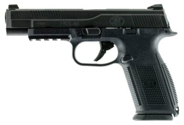 FN FNS-40 Longslide 40 S&W, 5" Barrel, Black, 14rd