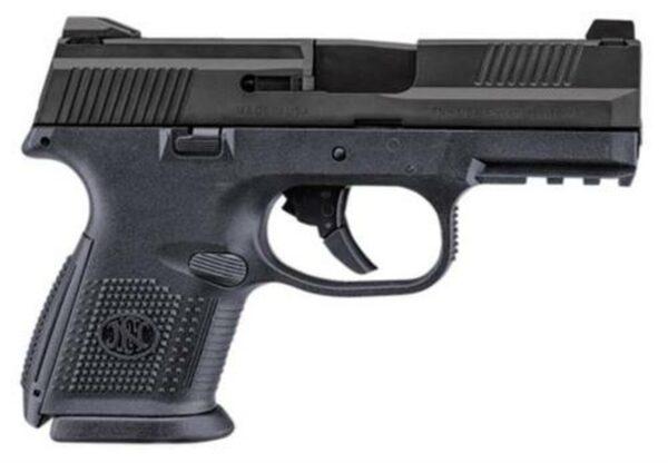 FN FNS 9mm, 3.6", 17rd, Night Sights, Black