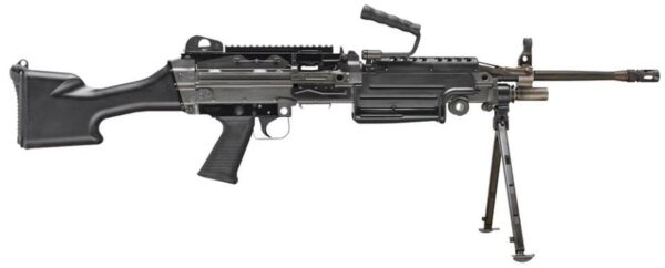Fn M249S SAW Military Collector 5.56mm, 18.5" Barrel, Black, 30rd