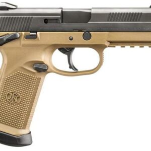 FN FNX9, 9mm, 4" Barrel, 17rd, Interchangeable Backstrap, Flat Dark Earth