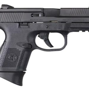 FN FNS 9mm, 3.6" Barrel, 10rd, Interchangeable Backstrap, Black