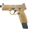 FN 509 Tactical 9mm, 4.5" Barrel, Flat Dark Earth, 3 Dot Night Sights, 3x10rd Mags