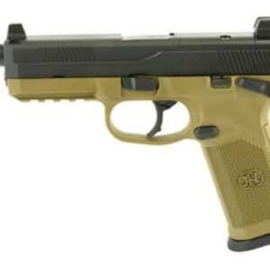 FN FNX 45 Tactical, 45 ACP, 5.3" TB, 10rd, NS, Flat Dark Earth Frame