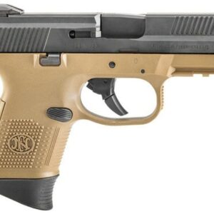 FN FNS9C 9mm NMS, Flat Dark Earth and Black, 10rd