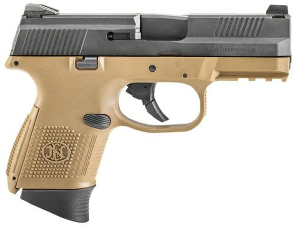 FN FNS9C 9mm NMS, Flat Dark Earth and Black LE, 12rd and 17rd