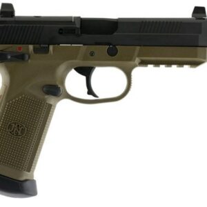 FN FNX45 Tactical 45 ACP, MS, NS, Flat Dark Earth and Black LE, 15rd