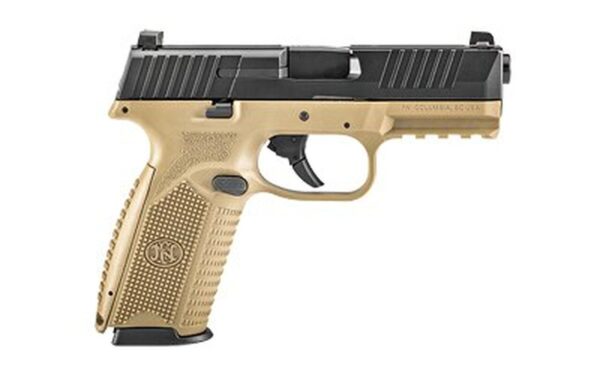 FN 509 NMS 9mm, Flat Dark Earth, No-Manual Safety,Black, 10rd