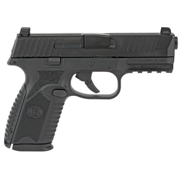 FN 509 Midsize Double 9mm, 4" Barrel, Black Frame, Black Slide, 15rd