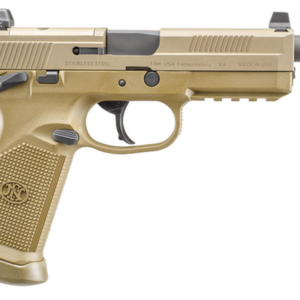 FN FNX-45 Vortex Venom Combo 45 ACP, 5.30" Threaded Barrel, Flat Dark Earth, Interchangeable Backstrap, 10rd