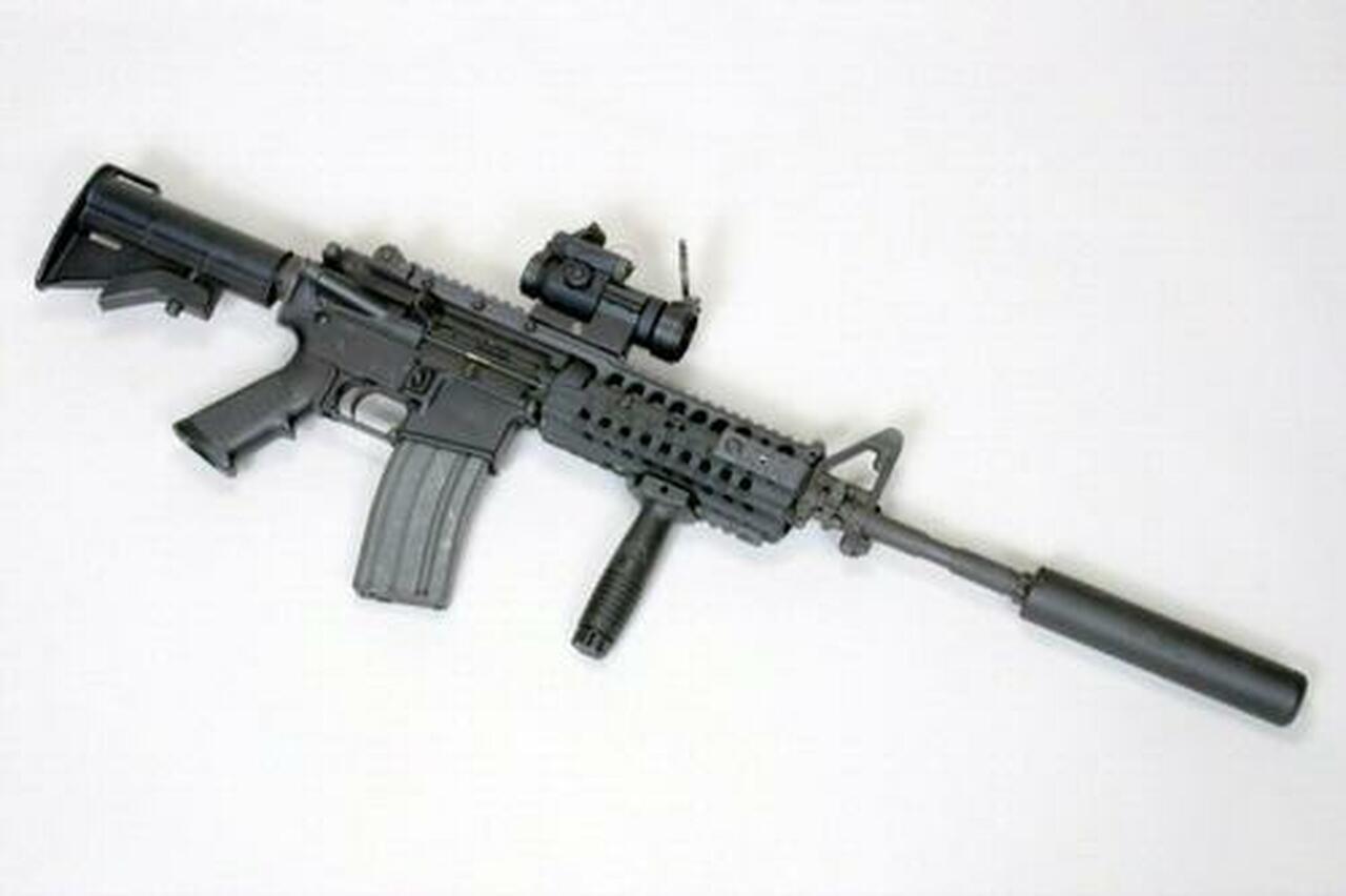 AAC M4-2000, 5.56mm 51 Tooth fast attach Silencer