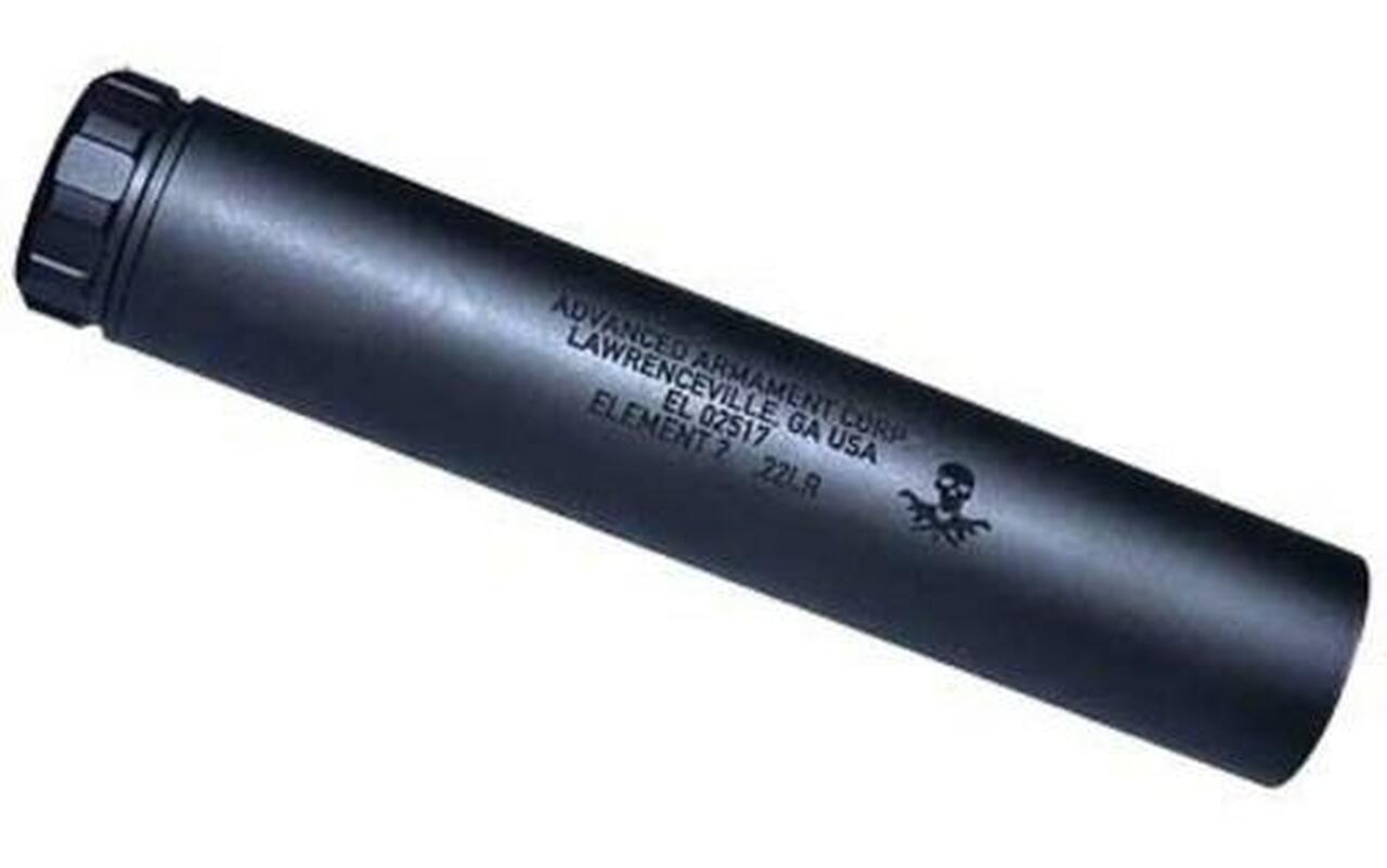 AAC Element2 22LR Rimfire Silencer 1/2x28