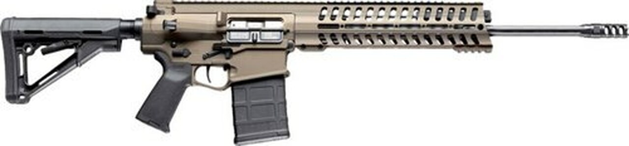 POF Gen 4 Rifle 308 20 Deep Fluted Barrel 11.5 Modular Rail 308 Win Bronze