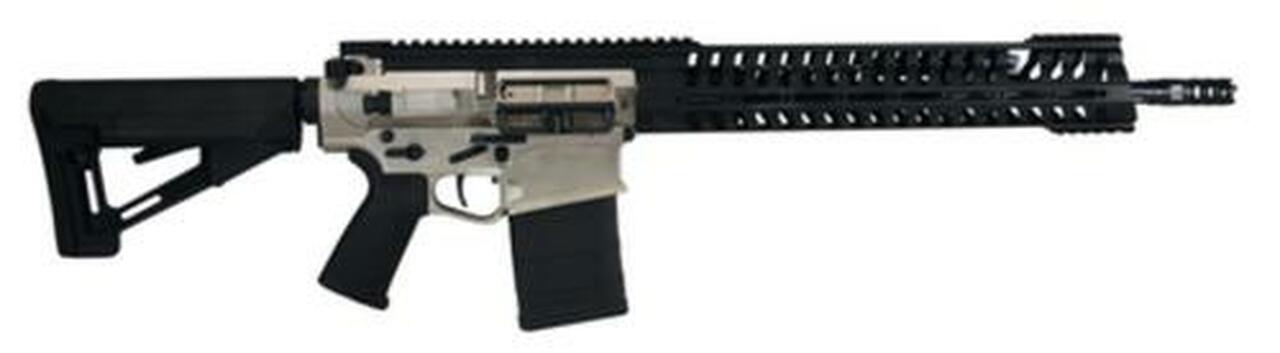 POF P308 Gen 4 Rifle 7.62x51 16.5 Fluted Barrel 14 Inch Modular Rail E2 Dual Extraction CTR Buttstock NP3 Finish 20 Rd Mag