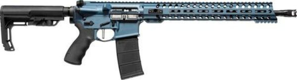 POF Wonder 223 Rem/5.56mm, 16.5" Barrel, Blue Titanium Cerakote, Mission First Tactical Stock, 14" M-LOK Renegade Rail, Single Port Micro-B Muzzle Brake, POF-USA 3.5lb Flat Trigger, Anti-Tilt Buffer Tube, 30rd