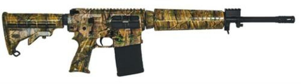 Windham Weaponry SRC .308/7.62x51mm 16.5" Chrome Lined Medium Profile Barrel, TimberTec Camouflage Finish 20rd Mag