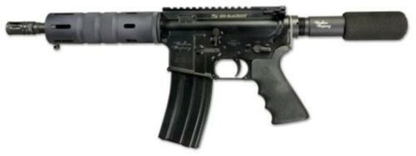 Windham 300 Pistol SA 300 Blackout, 9",, rd, Hogue Rubber Grip, Black, 30 rd