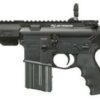 Windham RP9SFS 450 BM, 9" Barrel, 1:24 Twist, 450 Compensator, Aluminum Receivers, Anodized Finish, Black Color, SB Brace, Hogue Pistol Grip, 7" Forearm, Front/Rear Flip Sights, 5Rd, 1 Magazine, Hard Plastic Case