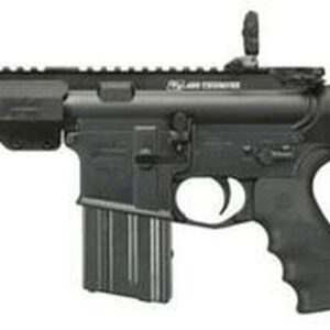 Windham RP9SFS 450 BM, 9" Barrel, 1:24 Twist, 450 Compensator, Aluminum Receivers, Anodized Finish, Black Color, SB Brace, Hogue Pistol Grip, 7" Forearm, Front/Rear Flip Sights, 5Rd, 1 Magazine, Hard Plastic Case