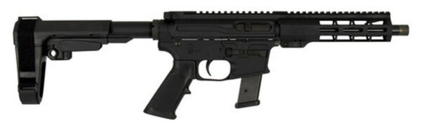 Windham RP9 GMC Pistol, 9mm, 9" Barrel, 17rd, SB Tactical Arm Brace, Black