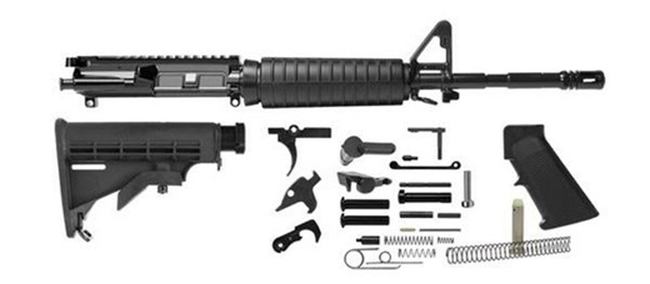 Del-Ton Rifle Kit M4 16" Barrel Black