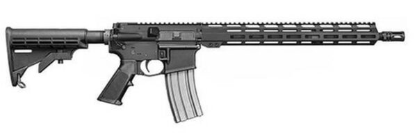 Del-Ton Sierra 316L 223/5.56, 16" Barrel, 15" M-LOK Rail, Black, 30rd Mag